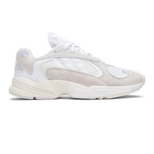 Adidas Yung-1 White Suede